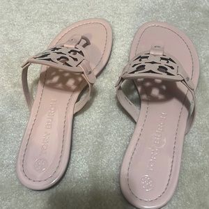 Tory Burch sandals. Pink. Size 9